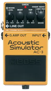 Boss AC-3 Acoustic Simulator *Demovare