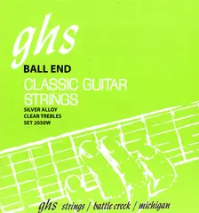 GHS 2050W Ball end Regular Classics (028-043) High Tension Clear