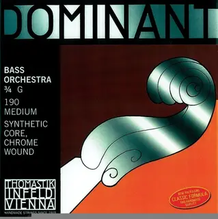 Thomastik 196 For Double Bass Dominant nylon core Set x