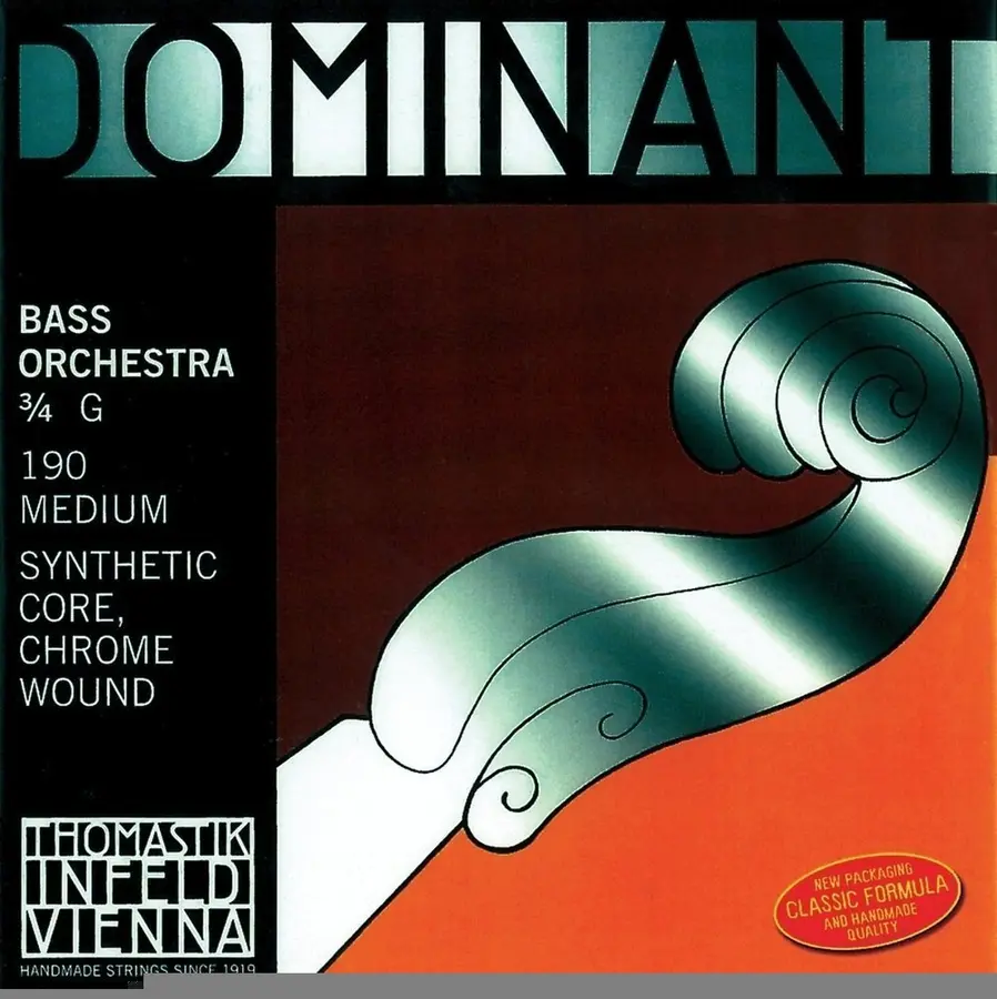 Thomastik 196 For Double Bass Dominant nylon core Set x 