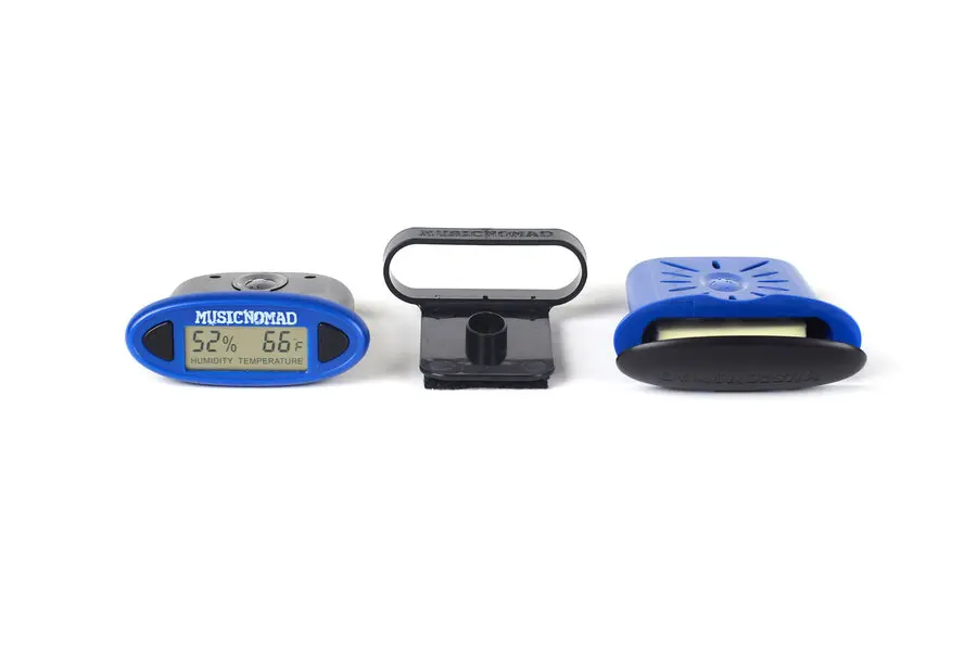 Music Nomad MN306 Humitar + HumiReader Premium Humidity Care System 