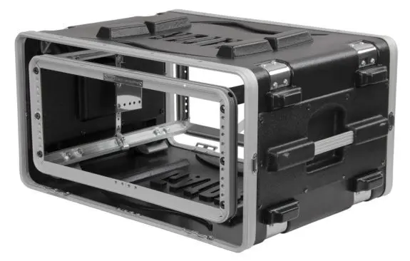 Gator G-SHOCK-4L 4U ATA Molded PE Shock Rack w/ Rubber 