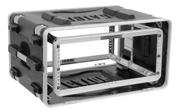 Gator G-SHOCK-4L 4U ATA Molded PE Shock Rack w/ Rubber 