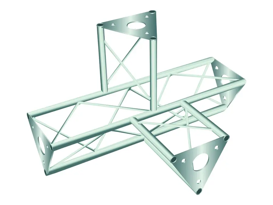 Decotruss SAT-43 4-way piece / silver 
