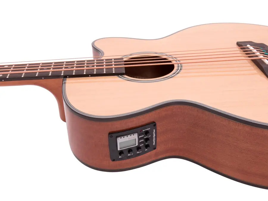 Dimavery AB-455 Akustisk Bass, 5-string nature 