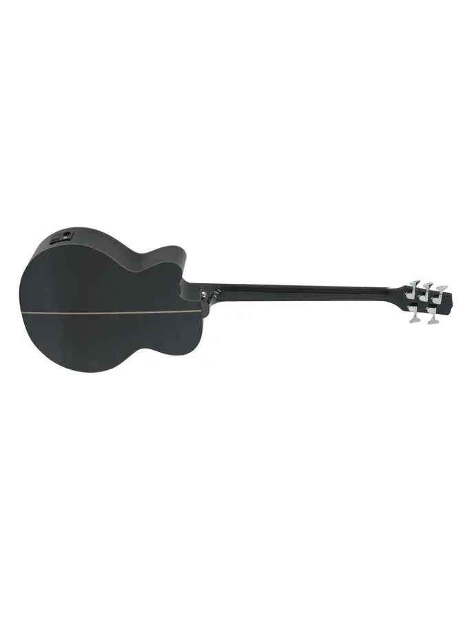Dimavery AB-455 Akustisk Bass, 5-string black 
