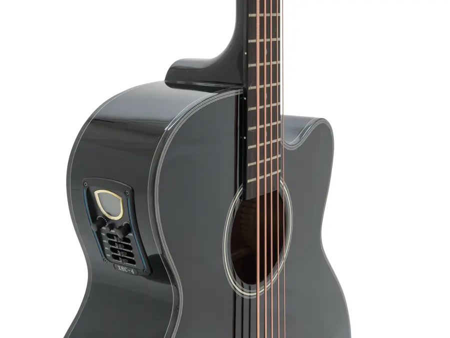 Dimavery AB-455 Akustisk Bass, 5-string black 