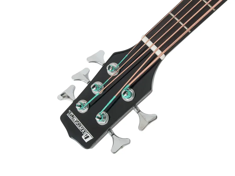 Dimavery AB-455 Akustisk Bass, 5-string black 