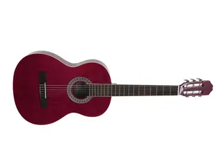 Dimavery AC-303 Klassisk gitar red