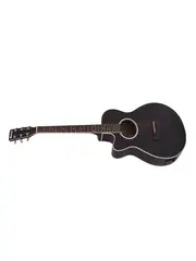 Dimavery AW-400 Westerngitar LH, black Lefthand