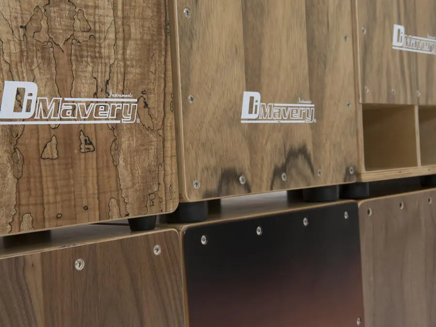 Dimavery CJ-500 Cajon, Walnut adjustable 