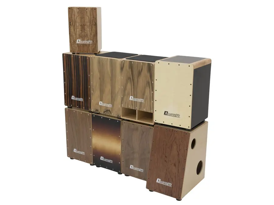 Dimavery CJ-500 Cajon, Walnut adjustable 