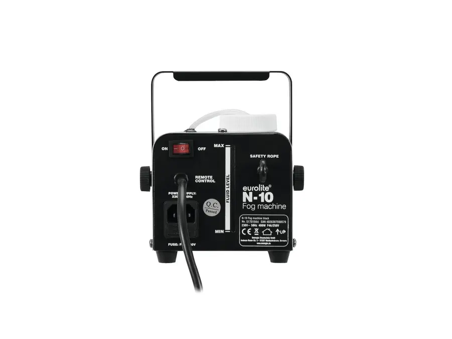 Eurolite N-10 Tåkemaskin black 