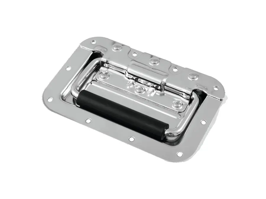 Roadinger Hinged Case Handle, zinc 