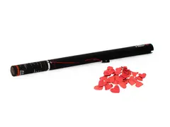 TCM FX Elektrisk Konfettikanon 80cm Rød Hjerter