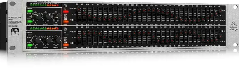 Behringer FBQ3102HD 31-Band Stereo Graphic EQ 