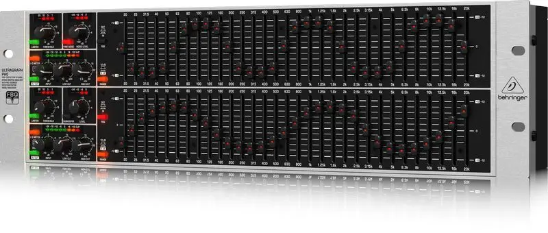 Behringer FBQ6200HD 31-Band Stereo Graphic EQ 