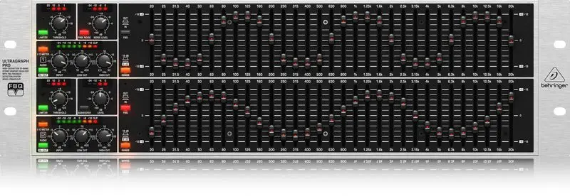 Behringer FBQ6200HD 31-Band Stereo Graphic EQ 