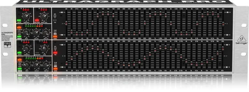 Behringer FBQ6200HD 31-Band Stereo Graphic EQ 