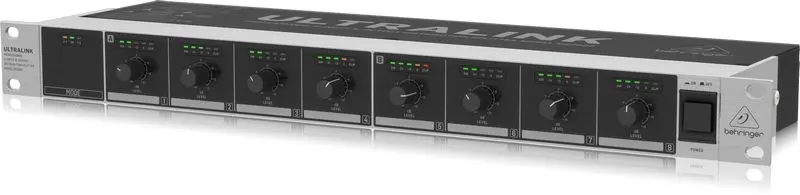 Behringer DS2800 Professional 2-Input 8-Output Distribution Splitter 