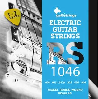 Gallistrings RS1046 Nickel Wound (010-046) Regular