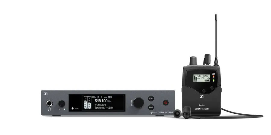 Sennheiser ew IEM G4-A IEM-sett Range: A (516-558 MHz) 