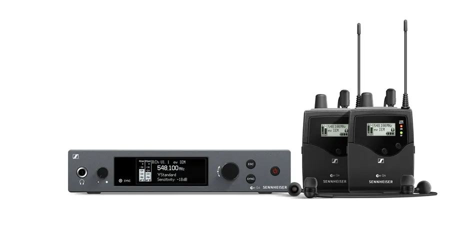 Sennheiser ew IEM G4-TWIN-A IEM-sett Range: A (516-558 MHz) 