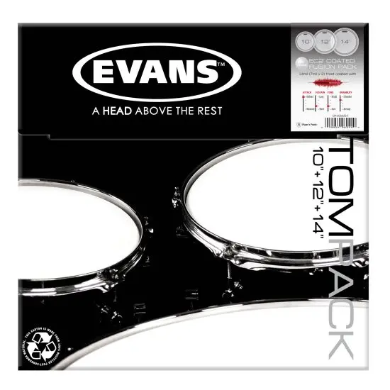 Evans ETP-EC2SCTD-F Tom Pack Edge Control Coated Fusion 10, 12, 14 