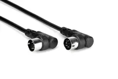 Hosa MID303RR MIDI-kabel, vinkel 3 fot