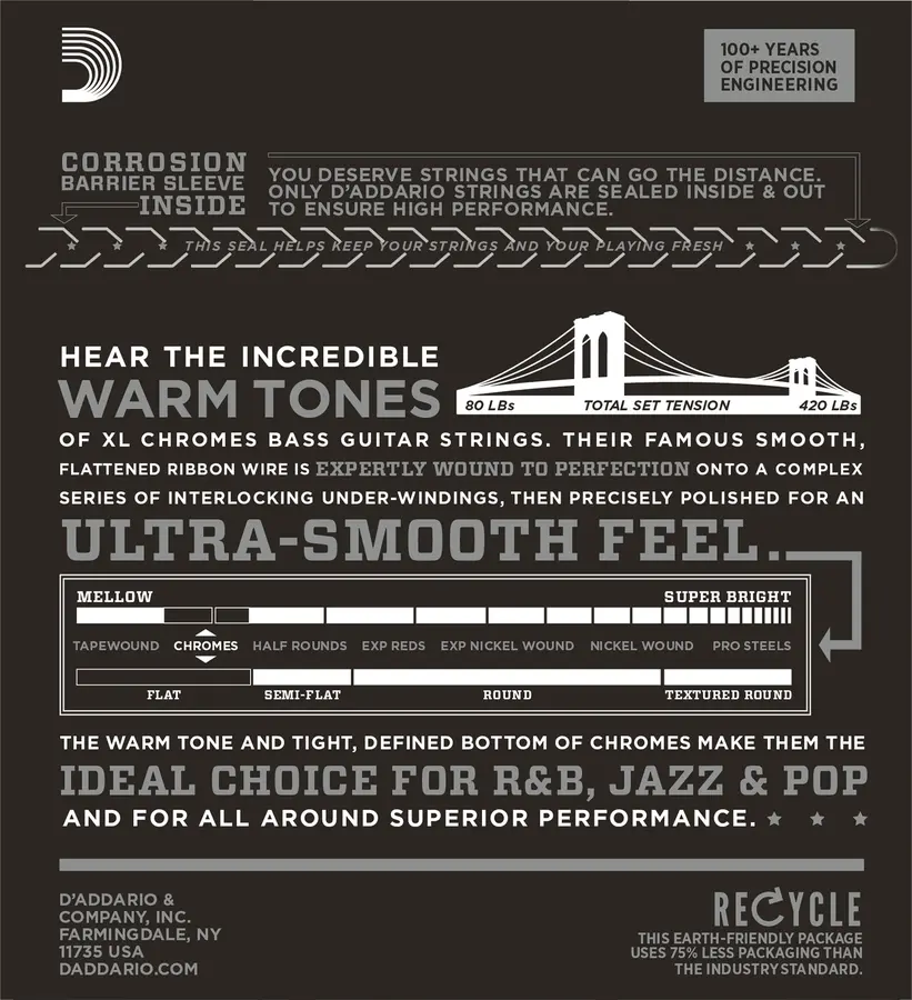 D'Addario ECB81M (045-100) 