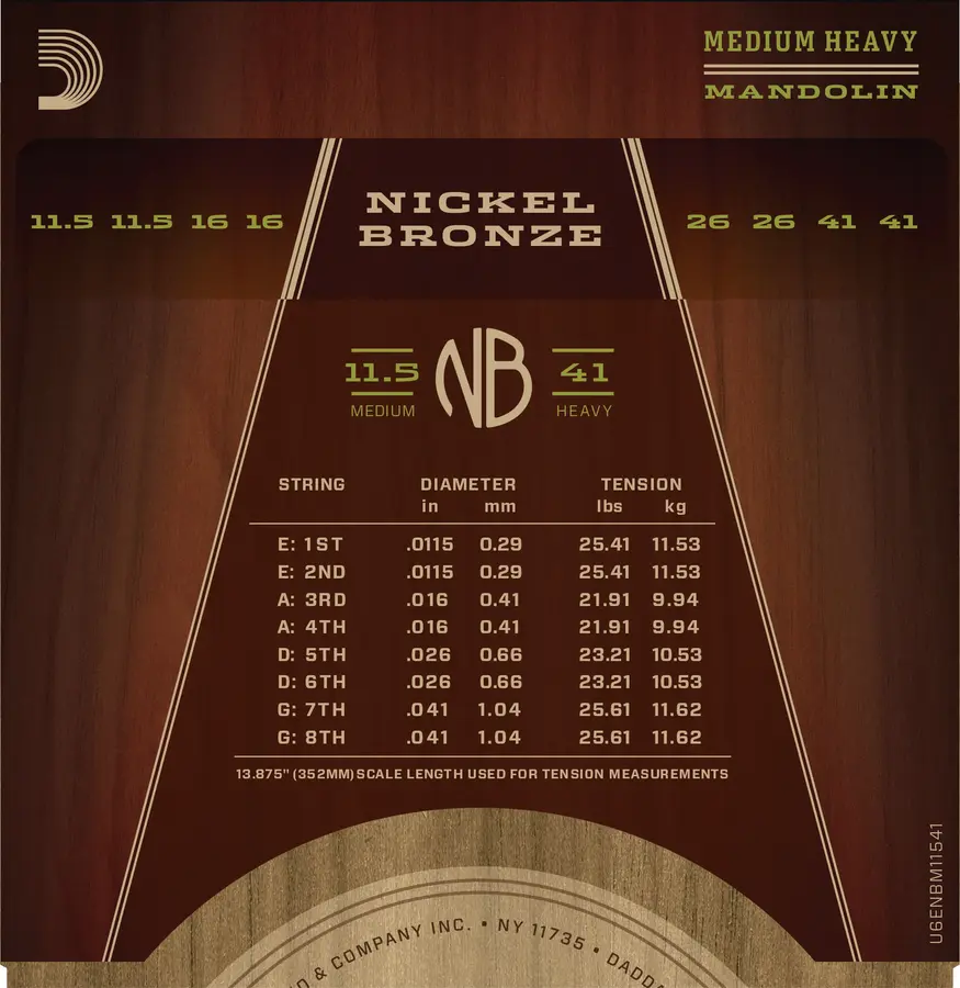 D'Addario NBM11541 