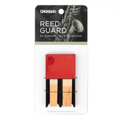 D'Addario DRGRD4ACRD Etui til Flis Rød For Bb &amp; Eb Clarinet, Soprano &amp; Alto Sax