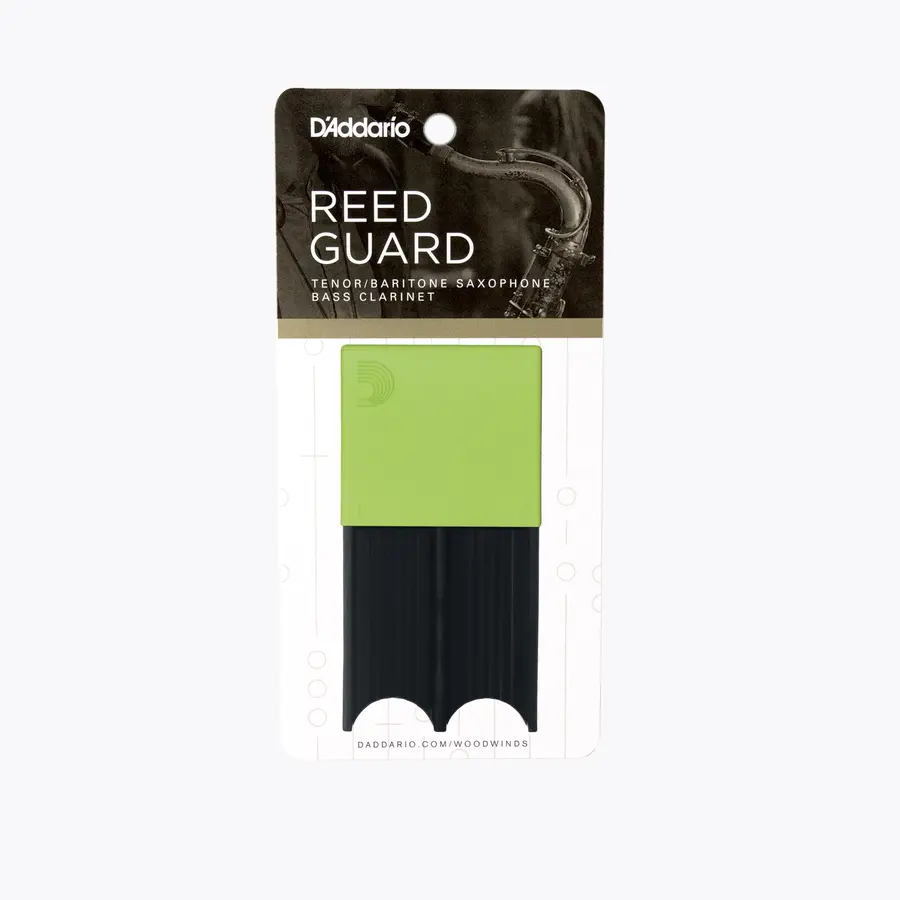 D'Addario DRGRD4TBGR Etui til Flis Grønn For Tenor & BaritoneSax, & Bass Clarinet 