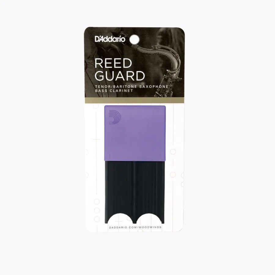 D'Addario DRGRD4TBPU Etui til Flis Lilla For Tenor & BaritoneSax, & Bass Clarinet 
