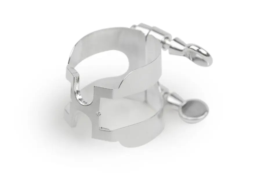 D'Addario HAS1S H-Klemme Alto Sax Silver 