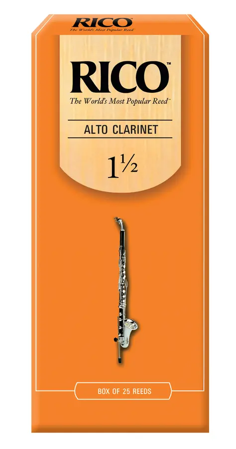Rico by D'addario RDA2515 Flis for altklarinett 1.5 25-pakning 