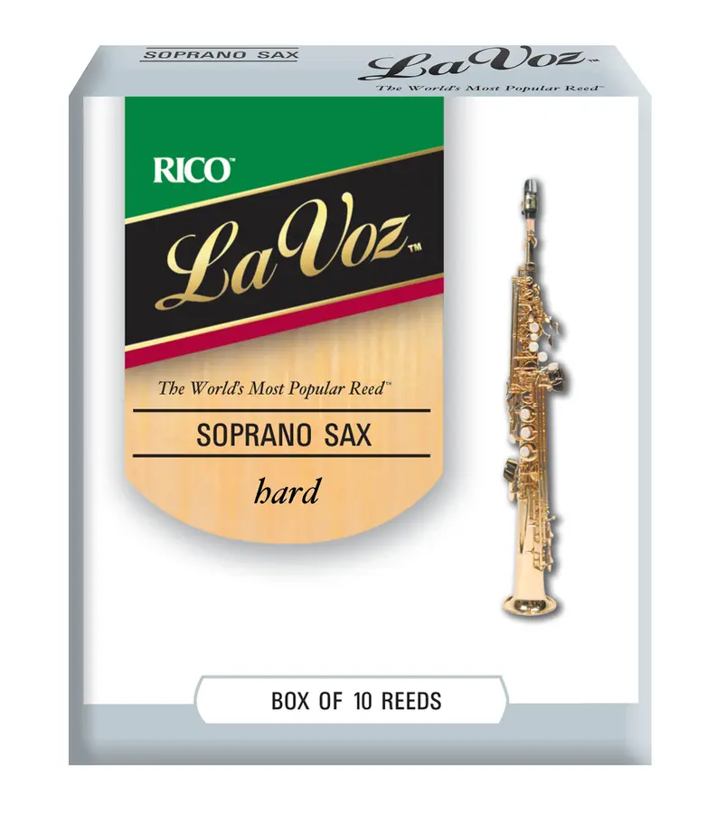 D'Addario RIC10HD Sopransaksofon Flis La Voz Soprano Saxophone Hard 10 Pack 