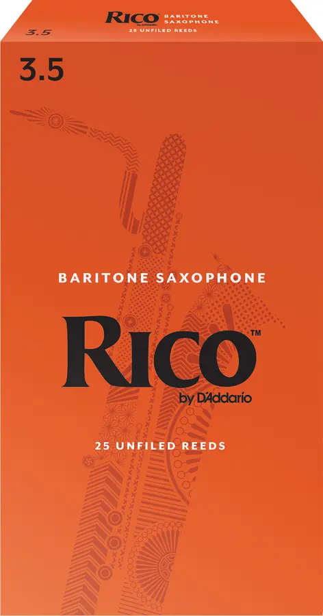 Rico by D'addario RLA2535 Flis for baritonsaksofon 3.5 25-pakning 