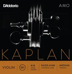 D'Addario KA310 4/4M fiolin strenger Kaplan Amo Set 4/4 Medium Tension