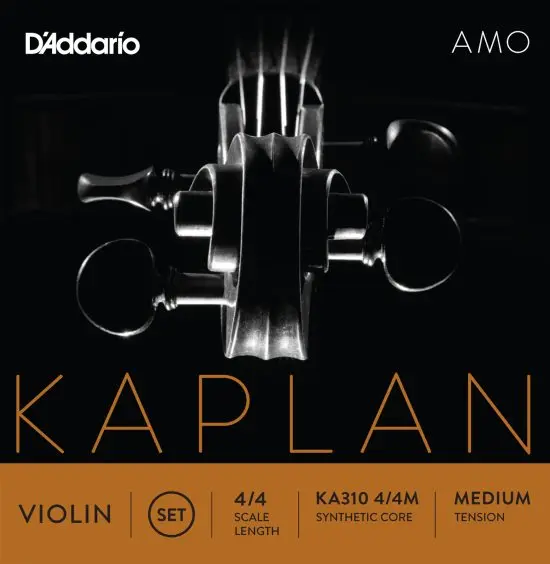D'Addario KA310 4/4M fiolin strenger Kaplan Amo Set 4/4 Medium Tension 