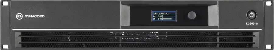 Dynacord L3600FD DSP 2x1800W 4ohm 2U 