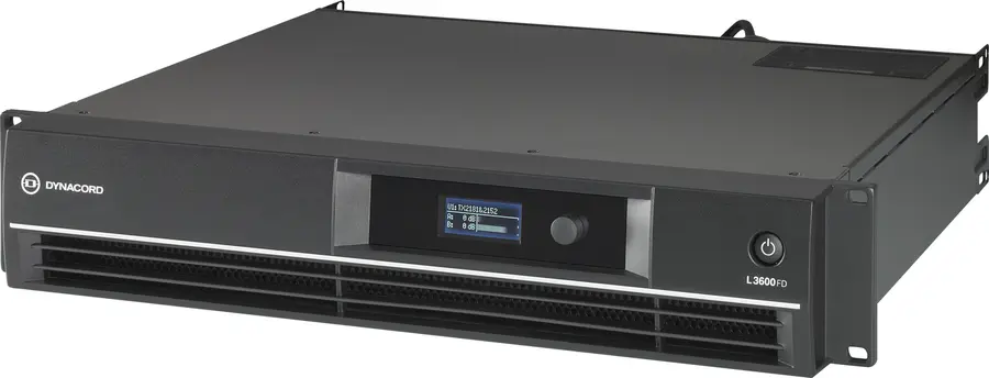 Dynacord L3600FD DSP 2x1800W 4ohm 2U 