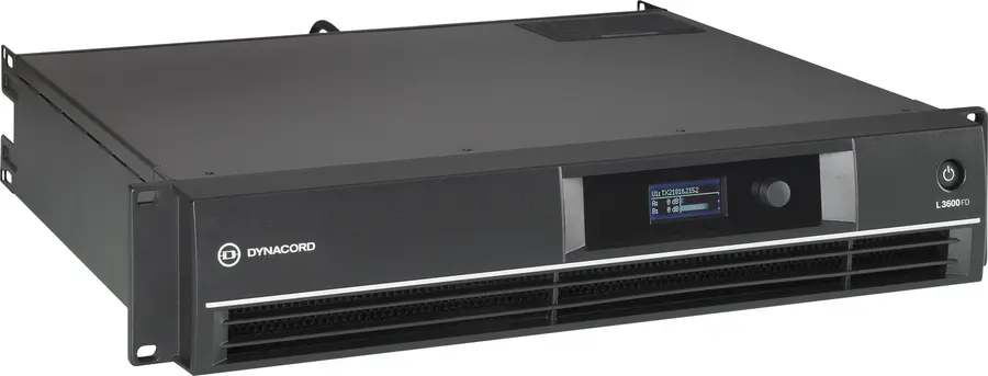 Dynacord L3600FD DSP 2x1800W 4ohm 2U 