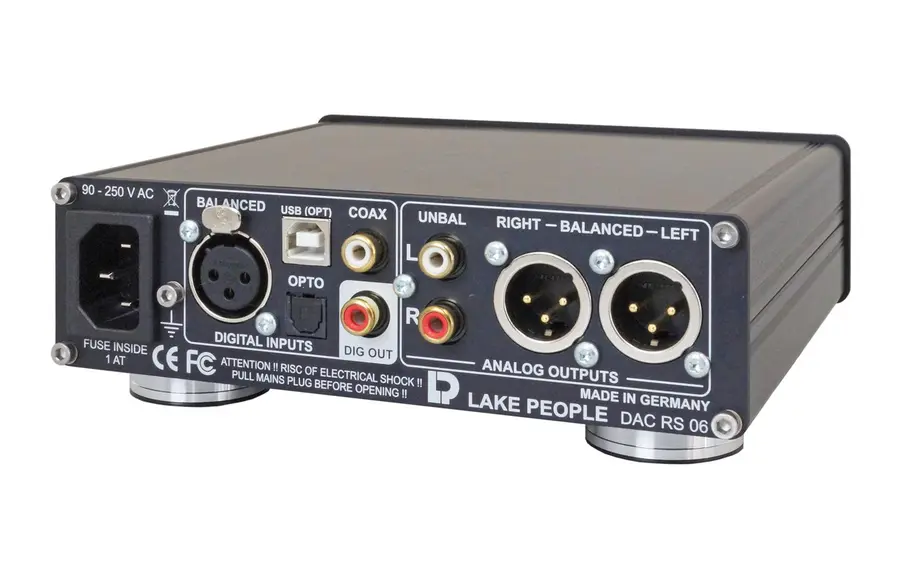 Lake People DAC RS 06 2-Channel resampling D/A converter 