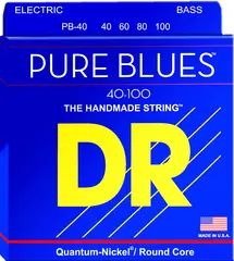 DR Strings PB-40 Pure Blues (040-100) Light - Light