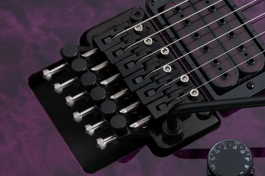 Schecter E-1 FR-S Trans Purple Burst 