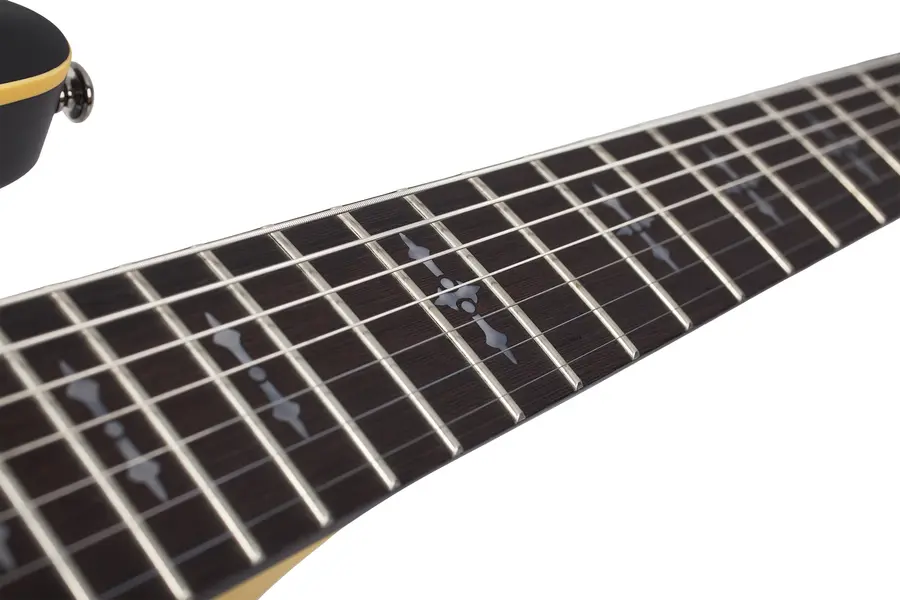 Schecter Demon-7  Aged Black Satin 