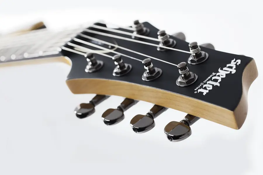 Schecter Demon-7  Aged Black Satin 