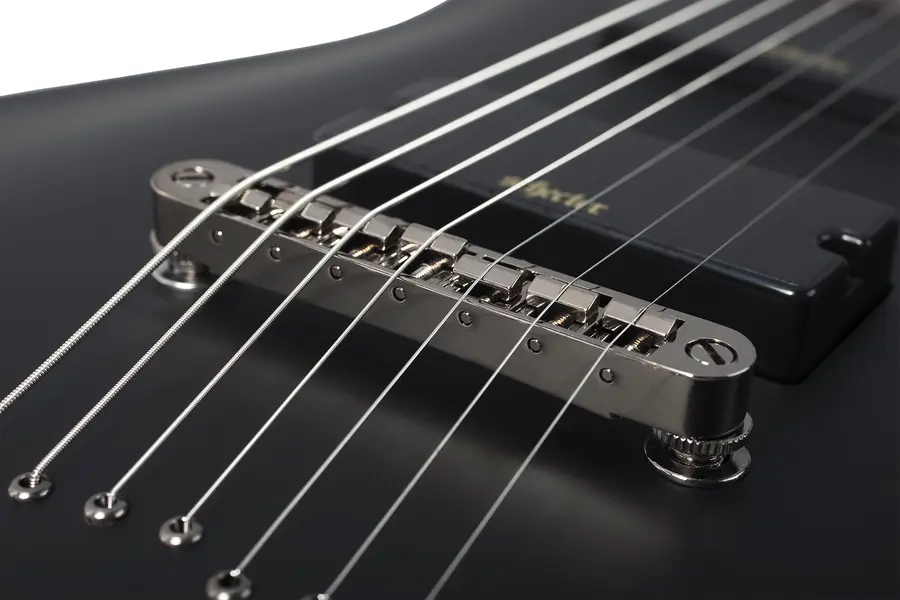 Schecter Demon-7  Aged Black Satin 