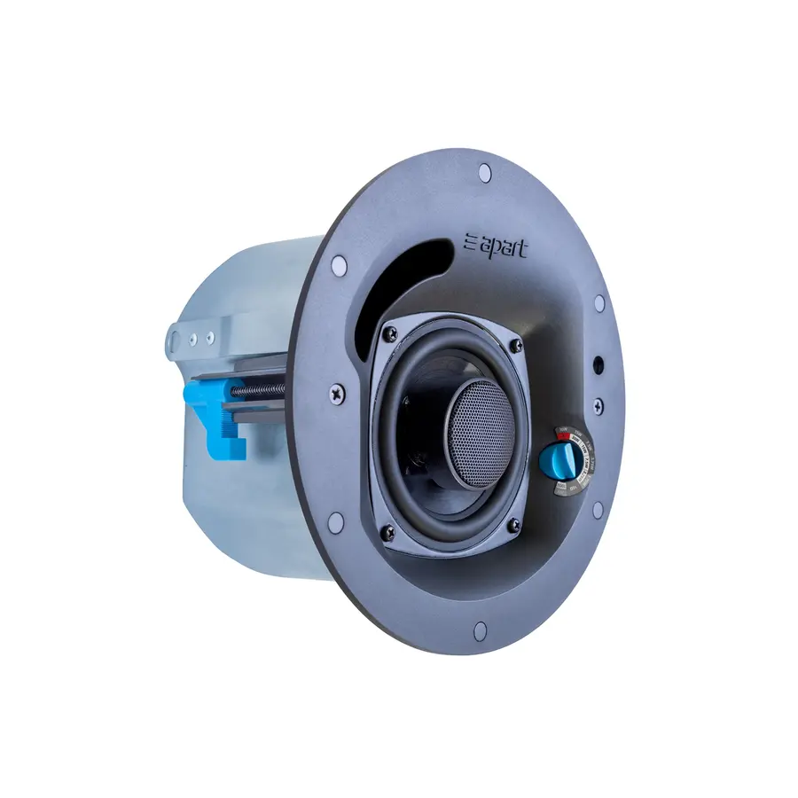 Apart CM30DTD Ceiling Loudspeaker 4.25" two-way, thin edge ceiling speaker 